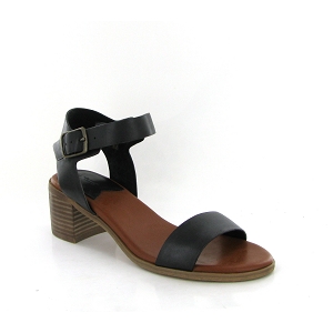 Kickers nu pieds et sandales volou noirE140701_1