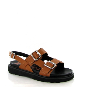 Kickers nu pieds et sandales neosummer camelE140903_1