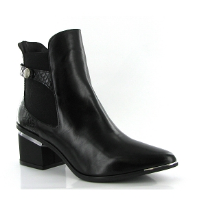  11261 JAMAICA CROCO:Cuir/Noir