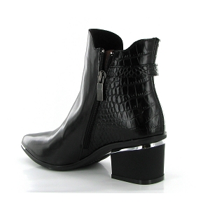 Perlato bottines et boots 11261 jamaica croco noirE142801_3