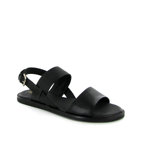 Clarks nu pieds et sandales karsea  strap noirE150101_1