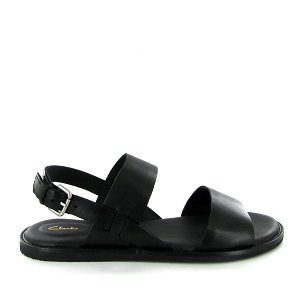 Clarks nu pieds et sandales karsea  strap noirE150101_2