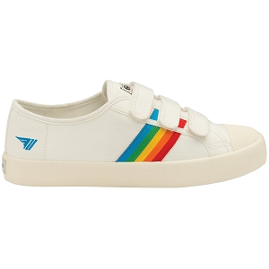 Gola sneakers coaster rainbow velclro cla976 blancE153901_2
