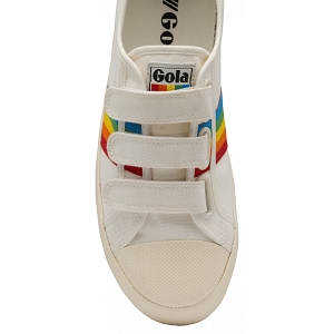 Gola sneakers coaster rainbow velclro cla976 blancE153901_5