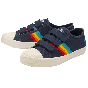 Gola sneakers coaster rainbow velclro cla976 bleuE153902_3