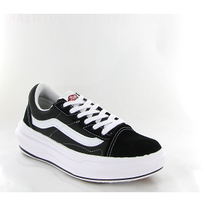 VANS UA OLD SKOOL OVER BLACKWHITE VN0A7Q5EBA21<br>Noir