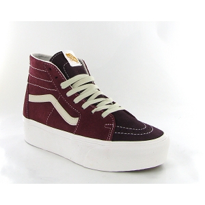 Vans sneakers ua sk8hi tapered stackform varsity suede tawny port bordeauxE216401_1