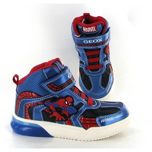 Geox enfant sneakers grayjay spiderman j269yc bleuE220401_2