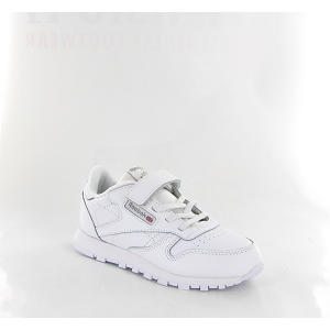 REEBOK CL LTHR 1V WHITE GZ5257<br>Blanc