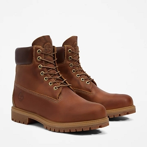 Timberland bottines et boots heritage 6 in premium brown marronE227201_2