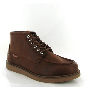  NEWMARKET II BOAT CHUKKA SADDLE:Cuir/Marron