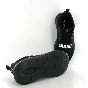 Puma  enfant sneakers puma wired run ps 37421601 noirE259701_4