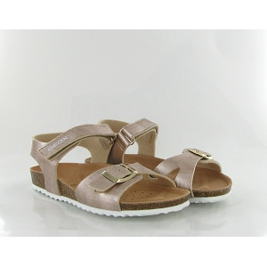  ADRIEL J028MC:Cuir / Textile/Rose