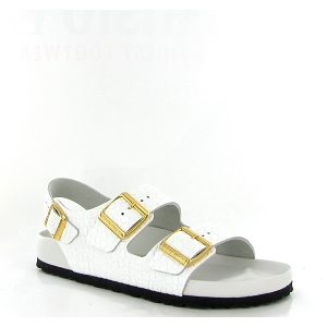 Birkenstock nu pieds et sandales milano rivet logo 1024235 blancE267401_1