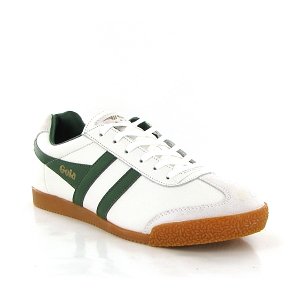 GOLA HARRIER LEATHER CMB426 Blanc