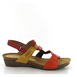 Xapatan nu pieds et sandales 2164 rougeE276703_2