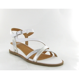 Mamzelle nu pieds et sandales  blancE289001_1