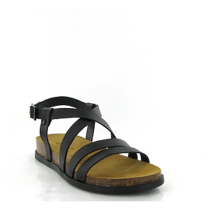 WENDY HEATHERED KICK ALICE:Cuir/Noir