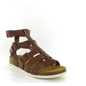 Kickers nu pieds et sandales kick alexa marronE289901_1