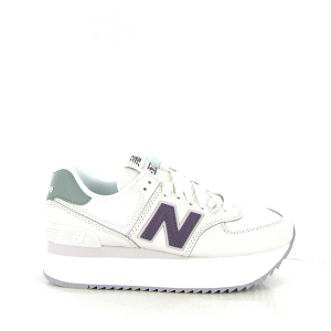New balance sneakers wl574zfg blancE304501_2