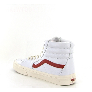 Vans sneakers sk8 hi vintage vn0007nsred1 blancE310601_3