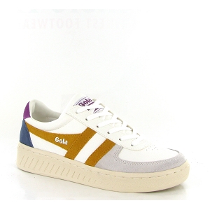 Gola sneakers grandslam trident cla415 jauneE315101_1