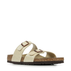 BIRKENSTOCK SYDNEY GRACEFUL PEARL WHITE 1016171<br>Blanc