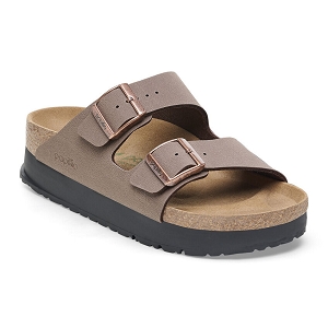 Birkenstock mules arizona platform 1027417 marronE342301_1