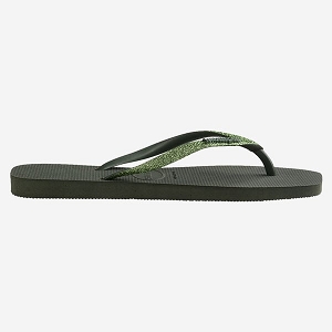 Havaianas tong square glitter olive oliveE372801_2