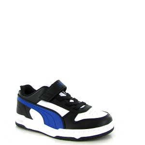 Puma  enfant tennis game low 387351 12 blancE375501_1