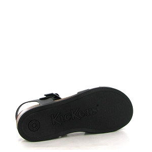 Kickers nu pieds et sandales kick alberta noirE383401_4