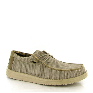 HEY DUDE WALLY SOX 40019<br>Beige