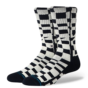 STANCE WAVE CHECK CREW Noir