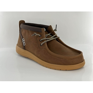 HEY DUDE WALLY MID GRIPPR 45161 Marron