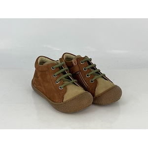 NATURINO COCOON ZIP NABUK BROWN Marron