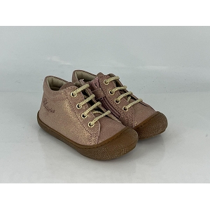 NATURINO COCOON ZIP SUEDE GLITTER PHARD Rose