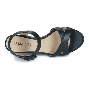 Jb martin nu pieds et sandales querida  adj216 noirW010101_4