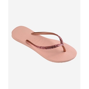 Havaianas tong glitter4146975 roseW027401_3