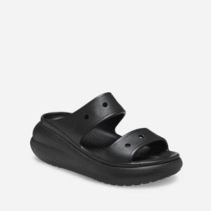 Crocs mules classic crush sandal noirW039001_1