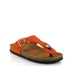 La maison de l espadrille tong 3525 orangeW040701_1