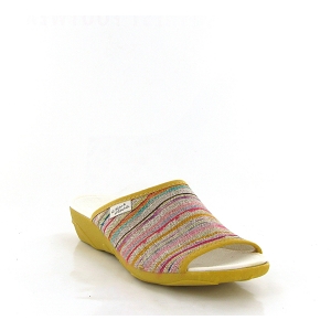 LA MAISON DE L ESPADRILLE 2042 RAYURE<br>Jaune