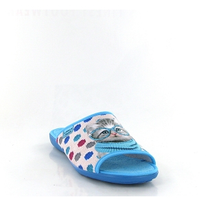 LA MAISON DE L ESPADRILLE 2074 CHAT LUNETTES<br>Bleu