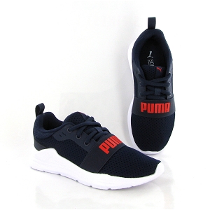  PUMA WIRED RUN PS:Nylon/Bleu