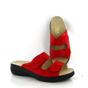 Semelflex mules graziella 2 rougeW051603_1