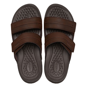 Crocs nu pieds et sandales yukon sandal marronW052801_3