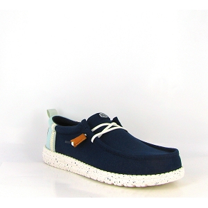 HEY DUDE WALLY CRAFT LINEN 43086 4UX Marine