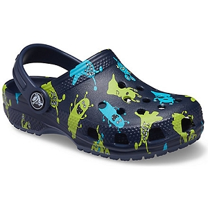 CROCS CLASSIC MONSTER PRINT<br>Noir