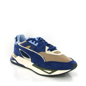 GAZELLE BD7490 MIRAGE SPORT KITSUNE 381268 01:Cuir / Textile/Bleu