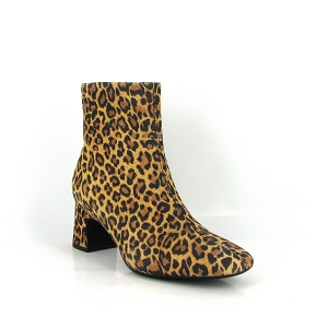 CLARKS FERNIE ZIP LEOPARD SUEDE <br> Leopard