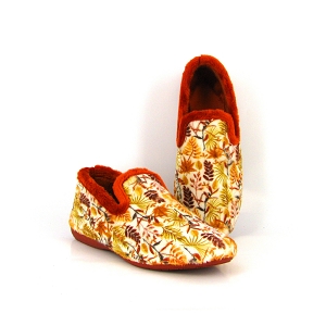 LA MAISON DE L ESPADRILLE 6203 FEUILLES <br> Orange